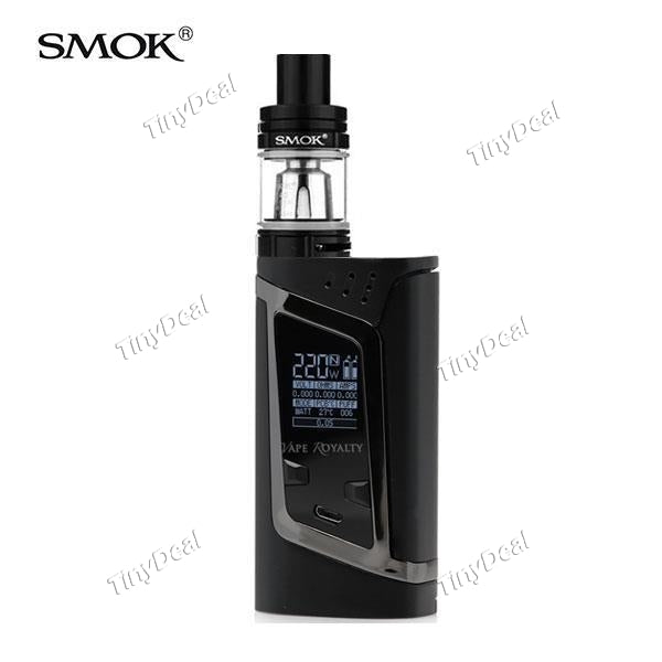 Authentic Smoktech Alien 220W TC Box Mod TFV8 Baby Beast Starter Kit 2ML EU Edition - Gun Color