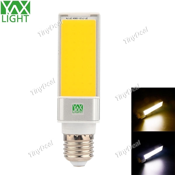 YWXLight E27 85-265V 7W 600-700LM COB LED Warm White / Natural White LED Light Bulbs