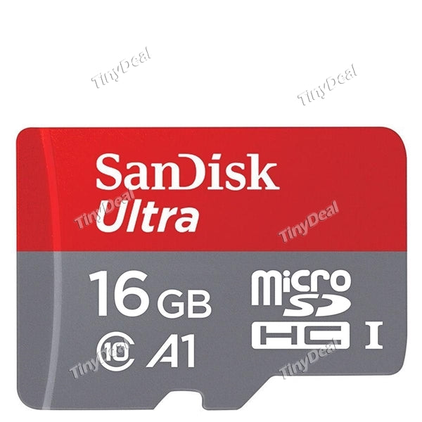 SanDisk A1 16GB UHS-I / Class 10 up to 98MB / s Micro SDHC Memory Card