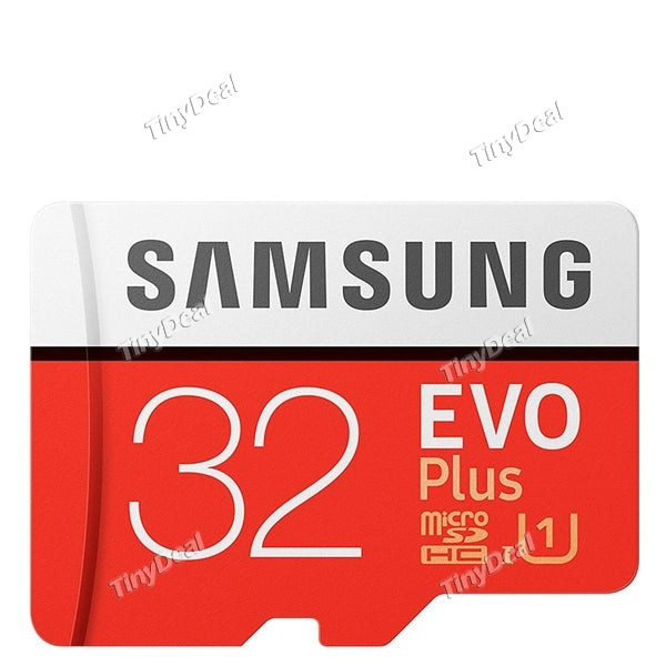SAMSUNG 32GB EVO Plus Class 10 UHS-1 up to 95MB / s Micro SDHC Memory Card