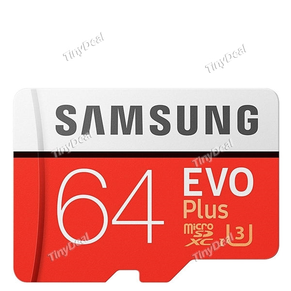 SAMSUNG 64GB EVO Plus Micro SDHC UHS-3 Up To 100MB/s Memory Card