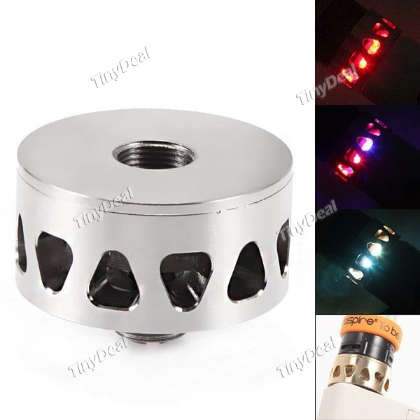 FDX II 2 Generation LED Light Illuminator Falsh w/ Heat Sink for Electronic Cigarettes E-Cigarettes - Silver