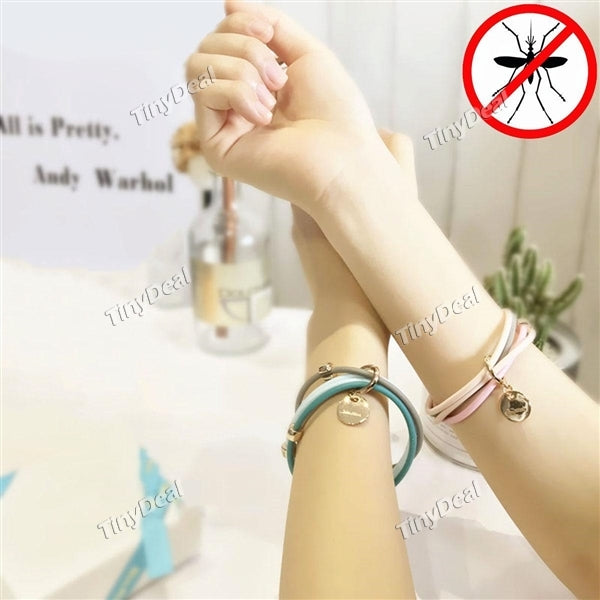 Powerful Natural Oils Mosquito Mosquito Repellent Citronella Wristband for Adults & Kids