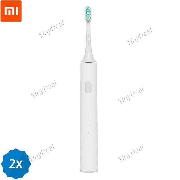2pcs Original XIAOMI MIJIA Electric Toothbrush IPX7 Totally Cleaning Comfortable for Adult