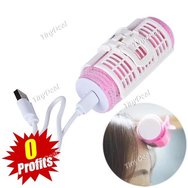 Curly Wavy Hairstyle Tool Home DIY Hair with USB Line Hair Styling Maker