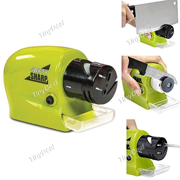 1/2/4/6 pcs Electric Knife Sharpener Swiftly Sharp Multifunctional Cordless Motorized Knife Blade Sharpener