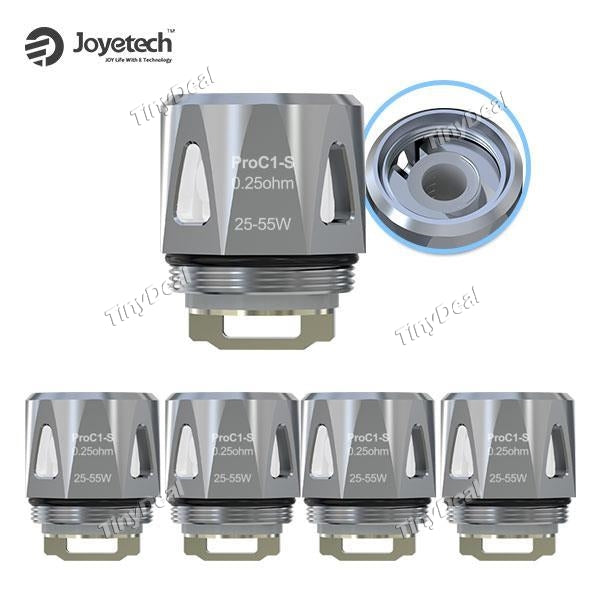 5 x Authentic Joyetech ProCore Aries 0.25ohm ProC1-S MTL Coil Heads for ProCore Aries Tank Atomizer