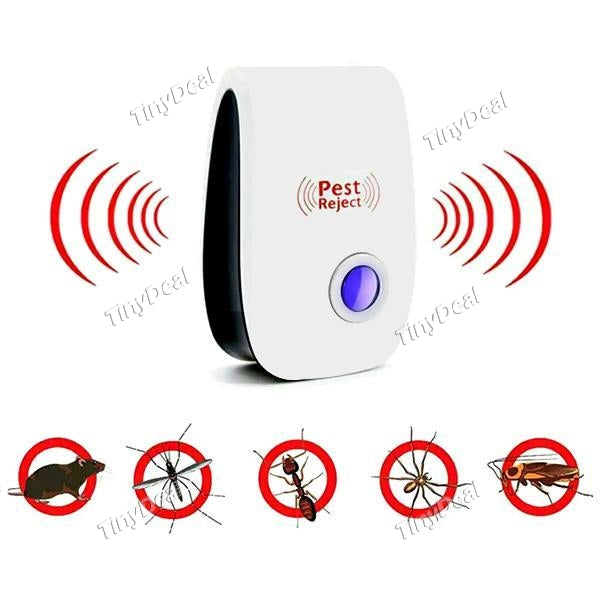 Pest Control Ultrasonic Repellent for Mosquitoes Roaches Mice Rats Safe for Children