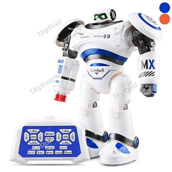 JJRC R1 AD Police Files Programmable Combat Defender Intelligent RC Robot for Kids Children Gift