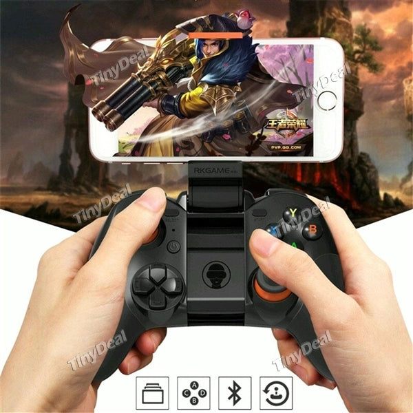 1/2/4 pcs Bluetooth Gamepad RK GAME 4th Gaming Controller Ergonomics for Android iOS Windows Devices