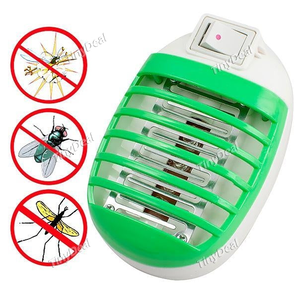 Electric Practical Mini LED Mosquito Repellent Fly Bug Insect Trap Zapper Killer Night Lamp