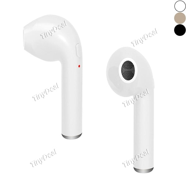 1/2/4 pcs HBQ i7 Mini In-ear Headset Wireless Bluetooth Headset V4.1 Single Side Bluetooth Stereo Earphone