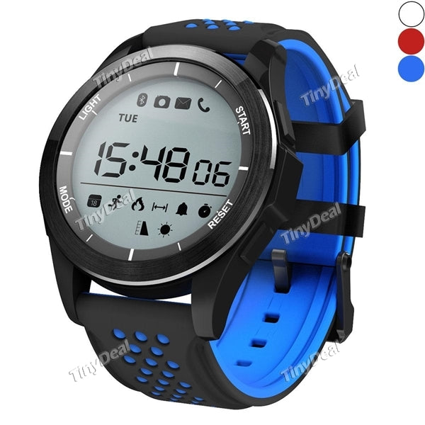 NO.1 F3 Smart Watch IP68 30M Waterproof Luminous Smartwatch Pedometer Fitness Tracker Wristwatch for IOS Android