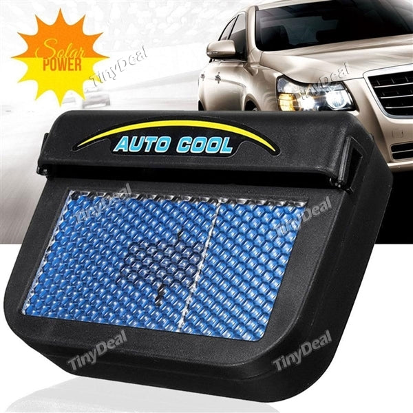 1/2/4 pcs Solar Powered Auto Air Vent Cooling Fan Universal Car Ventilation Cooler Radiator