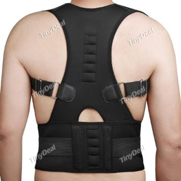 1/2 pcs Adjustable Magnetic Therapy Posture Corrector Brace Shoulder Back Support Belt for Male Female Braces