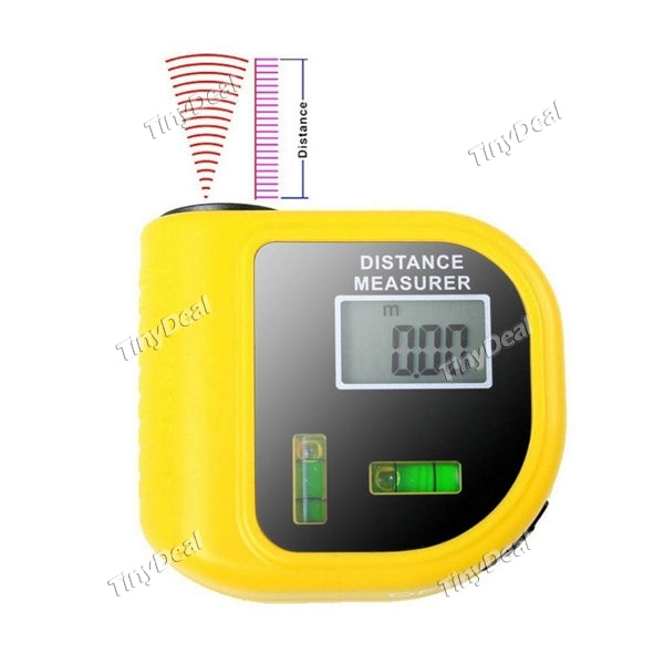 Multipurpose Laser Level Ultrasonic Measurer Laser Measure Line with Air Level for Repair Fix