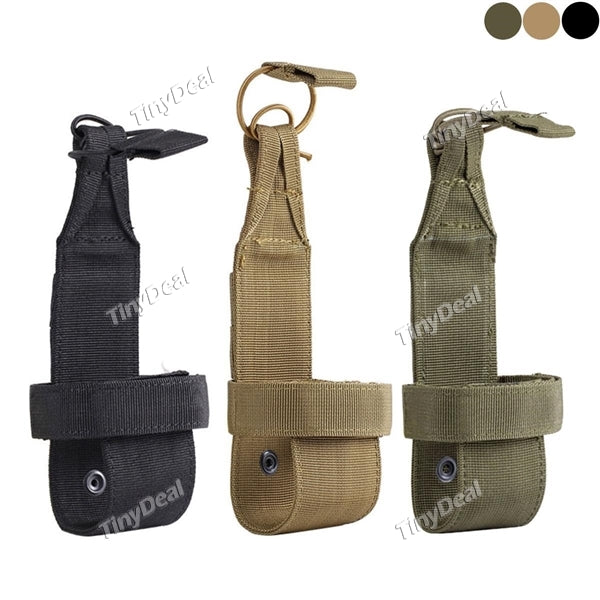 Outdoor Sports Molle Water Bottle Holder Belts Carrier Pouch Tactical Army Camping Kettle Waist Pack Nylon Bag