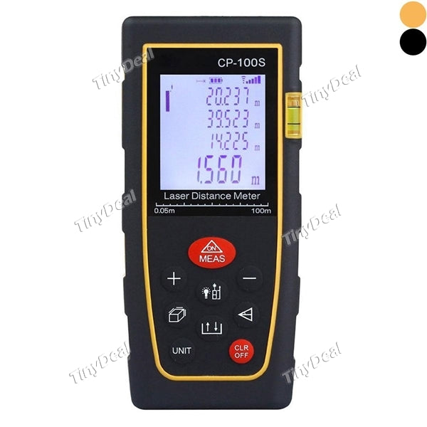 Jufune CP-100S 100M Laser Distance Meter 100M Rangefinder Laser Tape Range Finder Build Measure Device Ruler Test Tool