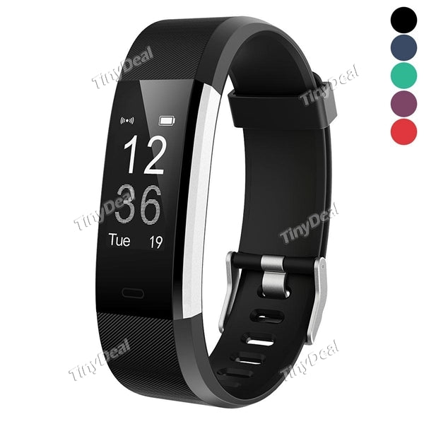 15 Sports Modes ID115 Plus Activity Trackers Dynamic Heart Rate Sensor Sleeping Monitor Remote Camera Control