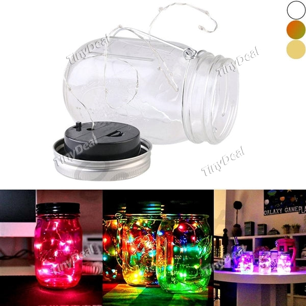 Solar Powered Waterproof 2m 20LED Wine String Lights Cork Shaped Wine Bottle Stopper Light Lamp Party Decoration