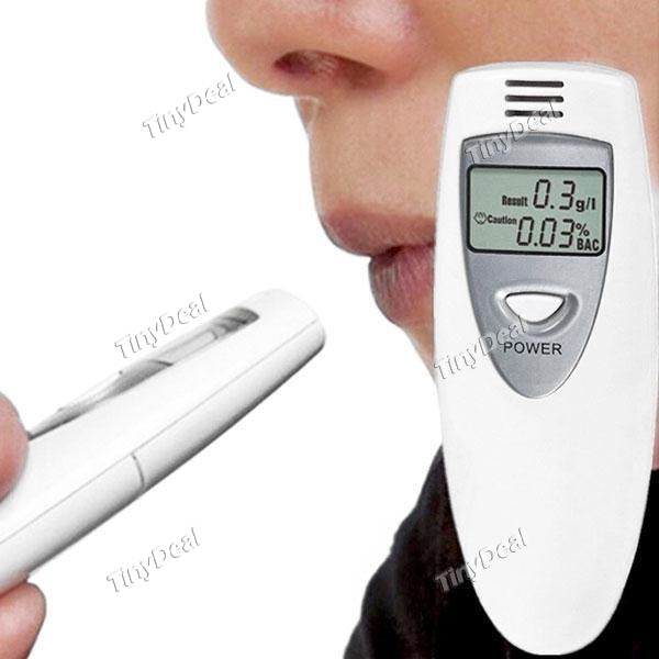 Digital Alcohol Breath Tester Analyzer Breathalyzer Alcohol Breath Tester Analyzer Keychain Breathalyzer