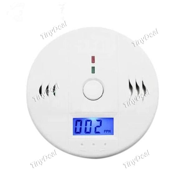 Home Security 85dB Warning High Sensitive CO Gas Sensor Carbon Monoxide Poisoning Alarm System