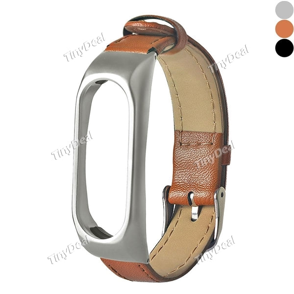 Lightweight Version Metal Shell Replacement Wrist Strap for Miband 2 Smart Bracelet