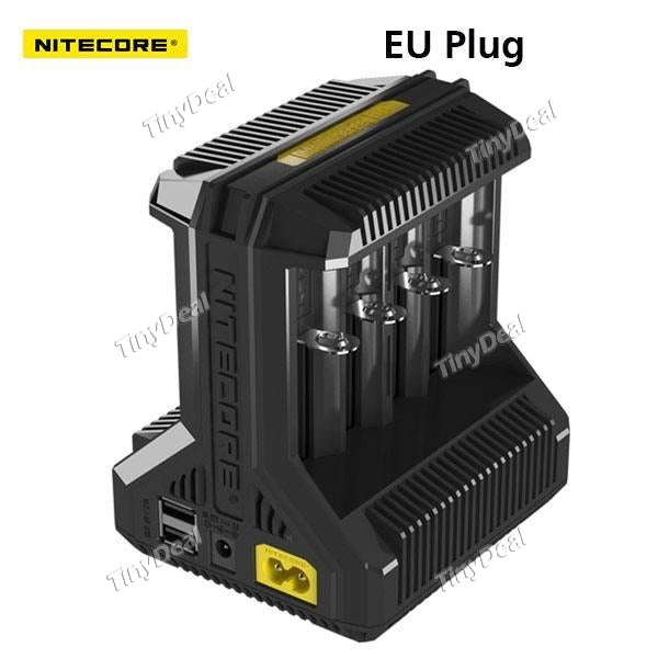 Authentic Nitecore i8 8-Slot Multi-Slot 18650 26650 Li-ion / Ni-MH Battery Charger - EU Plug