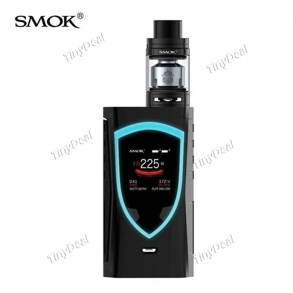 Authentic Smoktech ProColor 225W Box Mod with TFV8 Big Baby Tank Kit Standard Edition - Black