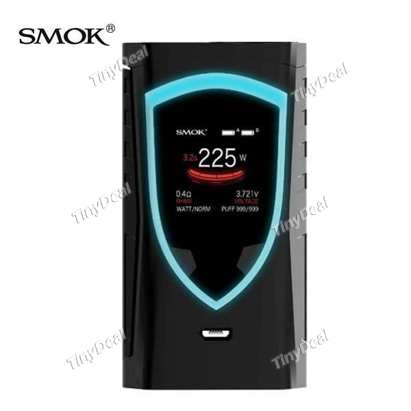 Authentic Smoktech ProColor 225W TC VW VV Box Mod APV - Black