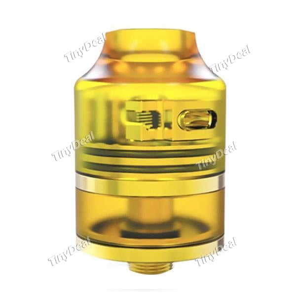Authentic Oumier Wasp Nano RDTA 2ml 22.5mm Rebuildable Dripping Tank Atomizer - Yellow