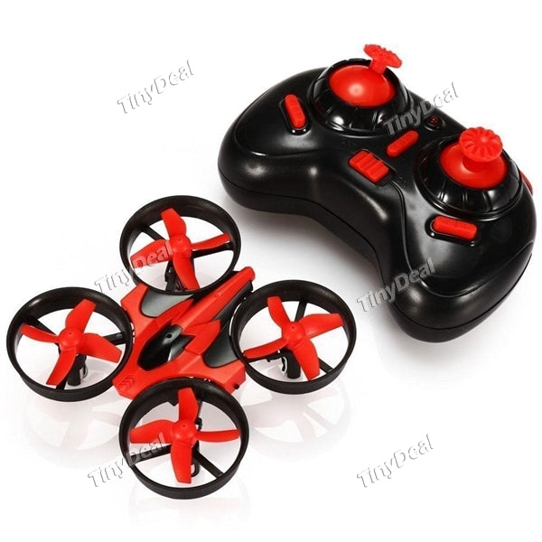 NH010 Mini Pocket Drone LED Light Nano RC Quadcopter Headless Mode Remote Control Helicopter Aircraft Toys for Kids