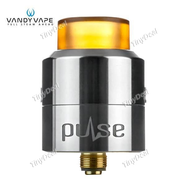 Authentic Vandy Vape Pulse 24 BF 2ml 24.4mm RDA Rebuildable Dripping Atomizer - Silver