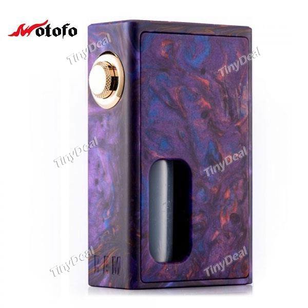 Authentic Wotofo Stentorian Vapor RAM 18650 BF Squonker Mechanical Box Mod - Purple