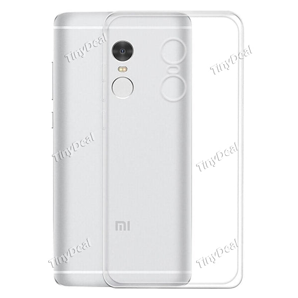 Transparent Protective Silicone TPU Case for MediaTeK Version XIAOMI Redmi Note 4X Pro / Redmi Note 4