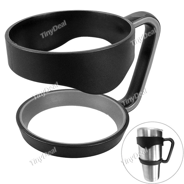 Rubber Antislip Cup Handle for 30 Oz Rambler Tumbler Sic Cup for Travel Drinkware
