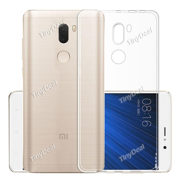 Transparent Soft Silicone TPU Cover Case Ultra Thin Slim Phone Protective Case Cover for XIAOMI Mi 5s Plus