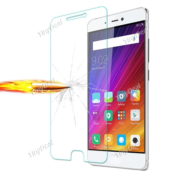 9H 2.5D Tempered Glass Screen Protector Screen Guard Transparent Protective Film for XIAOMI Mi 5s