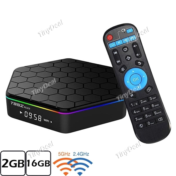 T95Z Plus TV Box Android 6.0 Amlogic S912 Octa Core 4Kx2K 2.4G+5G Dual Band WiFi 2G RAM 16G ROM Smart Media Player