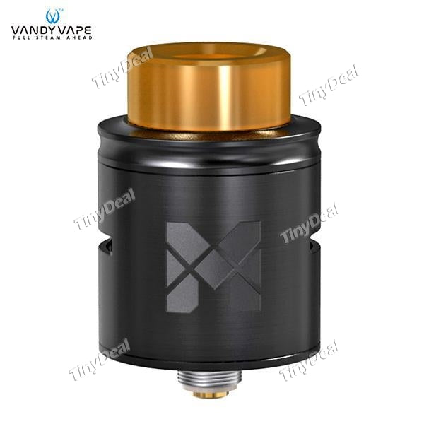 Authentic VandyVape Mesh RDA 24mm Rebuildable Dripping Atomizer - Black