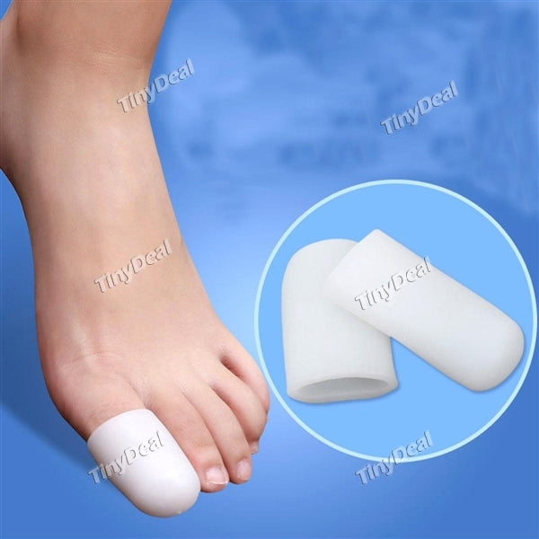 Silicone Gel Toe Tube Foot Corns Remover Blisters Gel Bunion Toe Finger Protector Size S M L