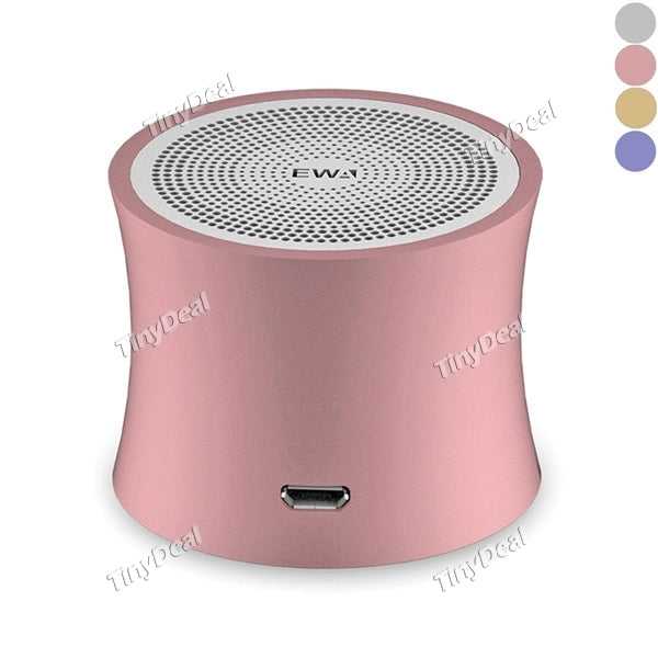 EWA A104 Portable Bluetooth 3.0 Speaker with Hands Free Calls Stereo Speaker Heavy Bass Support TF Card Playing