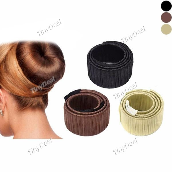 Hair Bun Disk Fashion Hair Styling Disk Hair Band Accessory DIY Hair Styling Tool for Women Girls