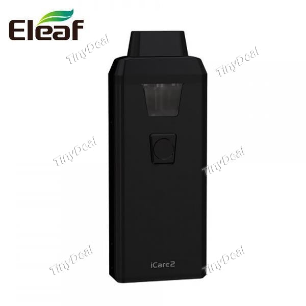Authentic iSmoka Eleaf iCare 2 15W 2ML 650mAh E-Cigarette Starter Kit - Black