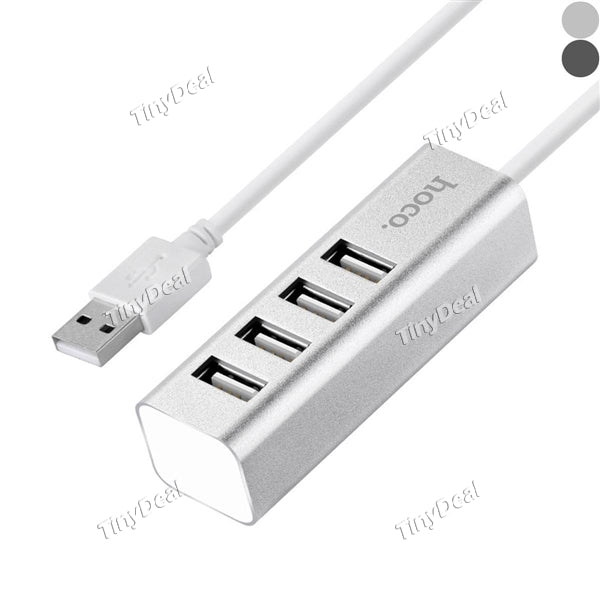 HOCO HB1 4 Ports USB 2.0 Adapter Connector High Speed Hub for Laptop PC Tablet