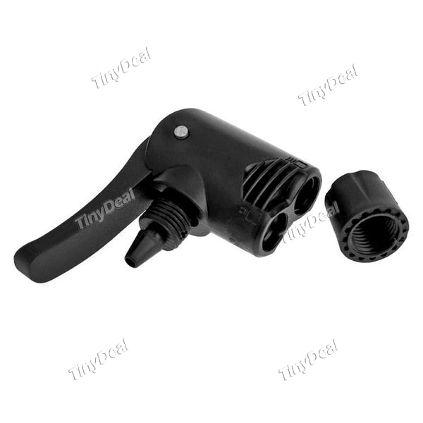 Universal Plastic Bicycle Tire Inflator Air Pump for Presta and Schrader Valves