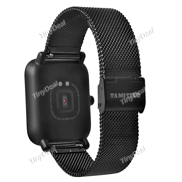 20mm Stainless Steel Smartwatch Band Strap for Xiaomi Huami Amazfit Lite Smartwatch