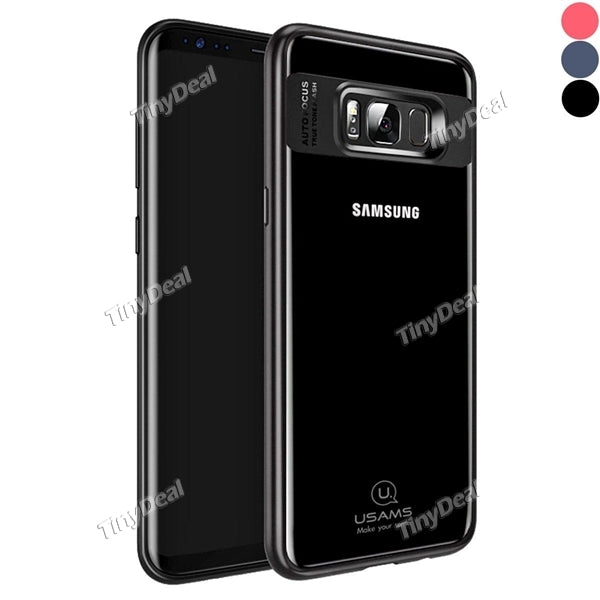 USAMS Full Protective Case Transparent TPU & Acrylic Back Cover Case Ultra Slim for Samsung Note8