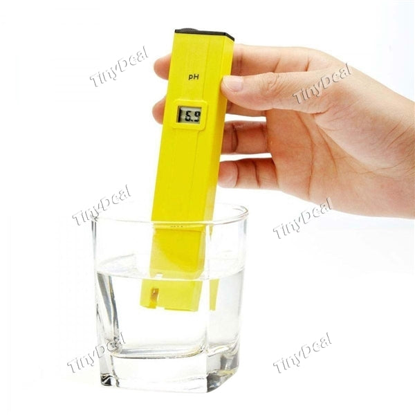 Digital PH Meter Mini Water Quality Tester for Household Drinking Water Hydroponics Aquariums Swimming Pools