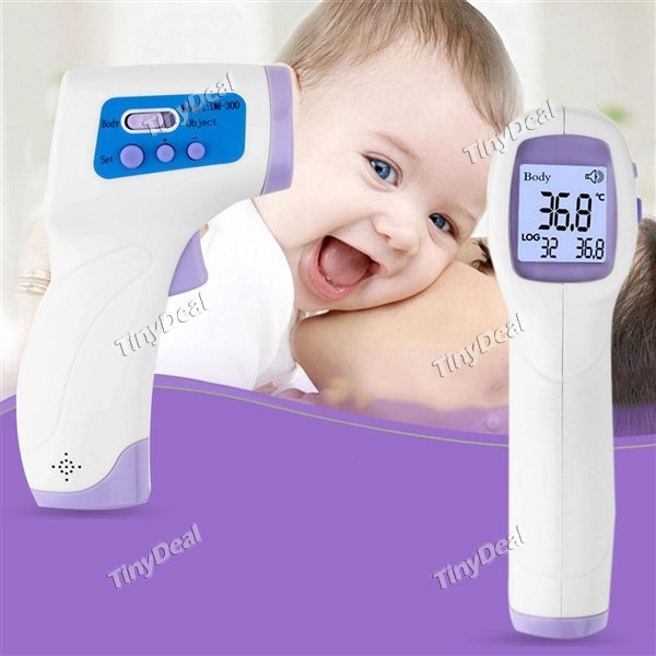 Baby/ Adult Digital Multi-Function Infrared Forehead Body Thermometer with High Temperature Alarm Function